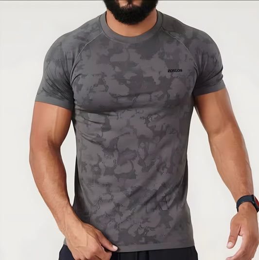 ZOXLOS Men’s Camo Performance T-Shirt