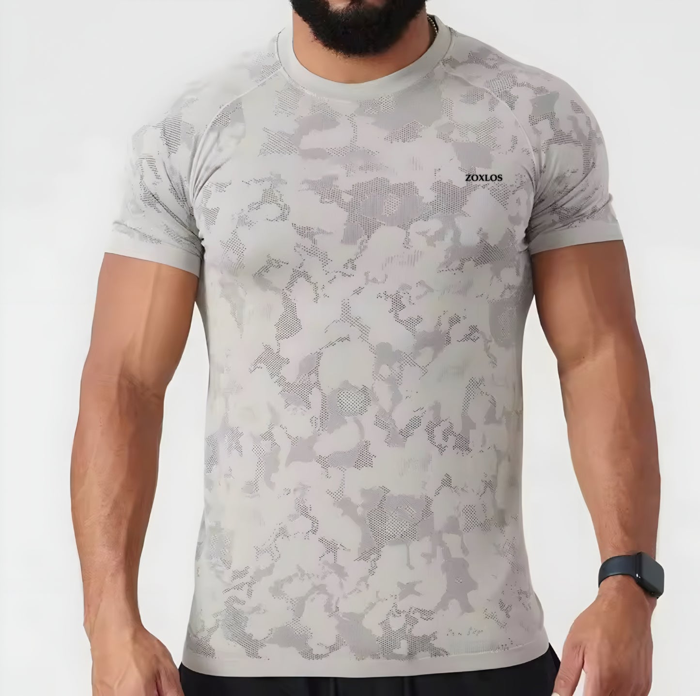 ZOXLOS Men’s Camo Performance T-Shirt